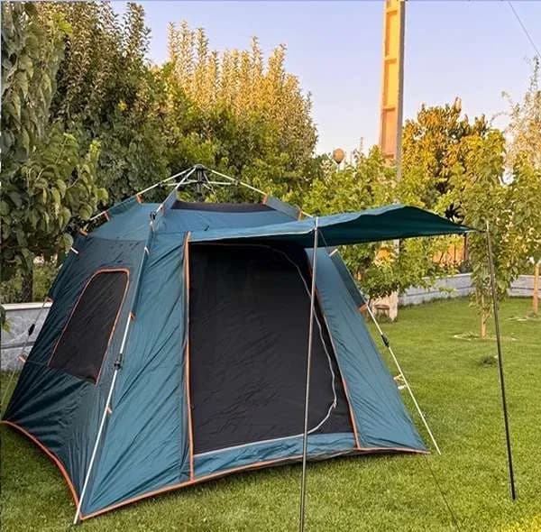 چادر کمپینگ 8 نفره مدل اتوماتیک سایبان دار — تصویر ۳