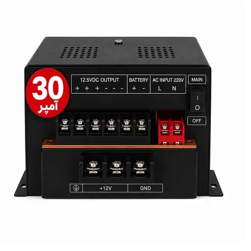 UPS مدل پاوریا 30 آمپر کیس کوچک