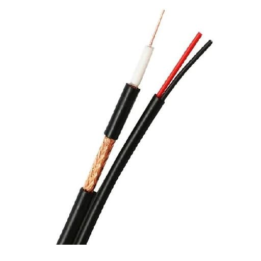 کابل ترکیبی RG59 با 96 رشته CAT6 CCA متراژ 305 متری