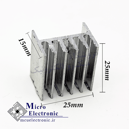 هیت سینک ترانزیستوری 2.5×2.5