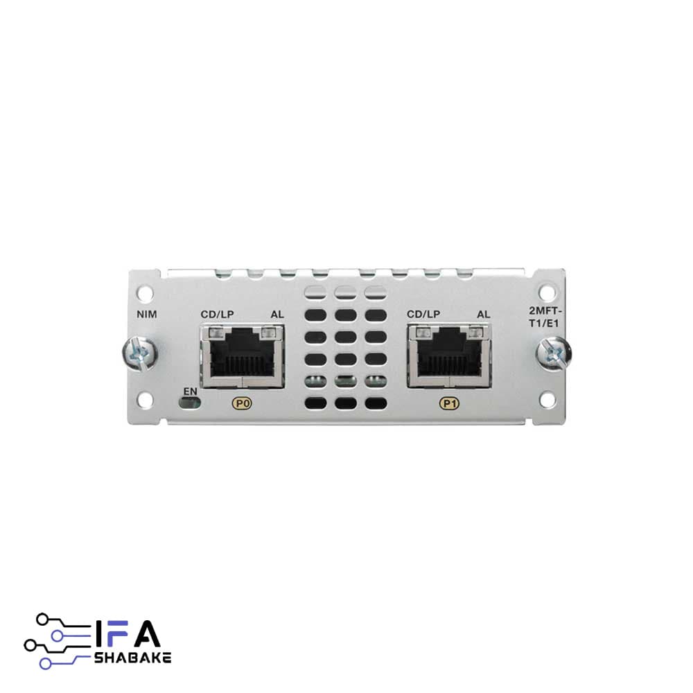 کارت ماژول سیسکو مدل : NIM-2MFT -T1E1