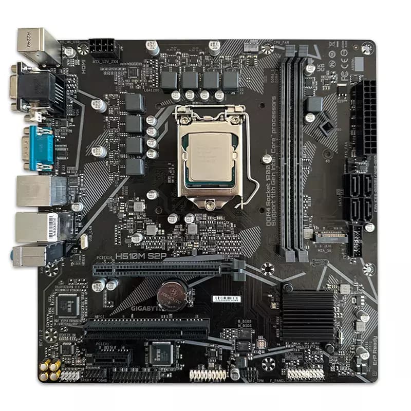 باندل مادربرد Gigabyte H510M-S2P + Core i5 11400F استوک در حد نو