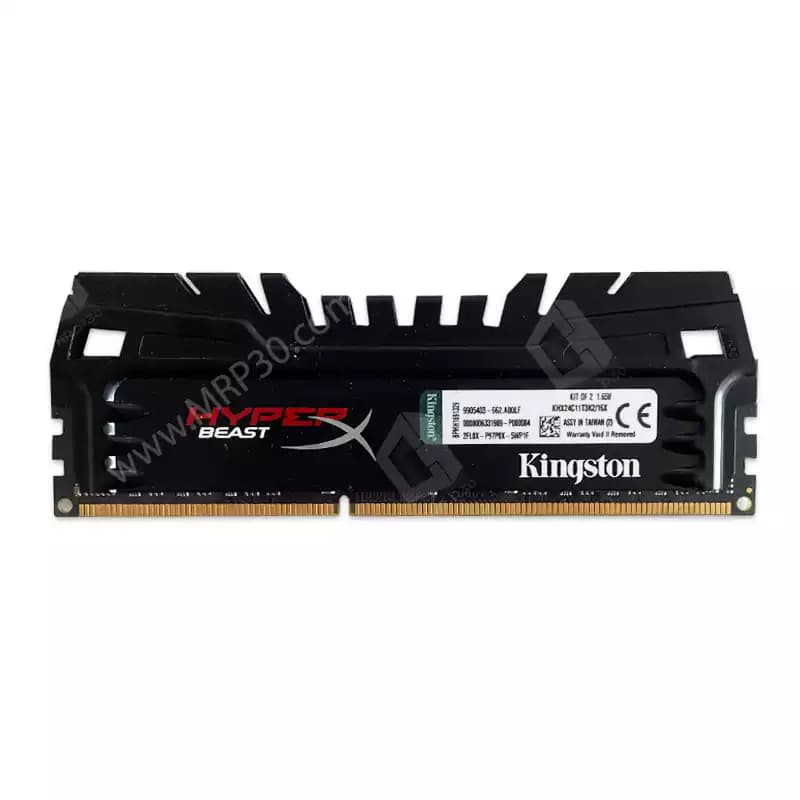 رم کینگستون Kingston HyperX Beast 8GB DDR3 2133Mhz CL11 استوک — تصویر ۳