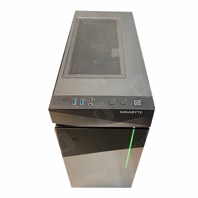 قاب کیس کامپیوتر گیگابایت Gigabyte C200 Glass استوک — تصویر ۴