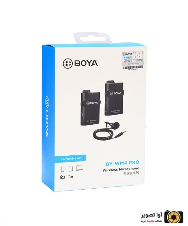 میکروفون بی سیم بویا Boya BY-WM4 Pro-K1 — تصویر ۶