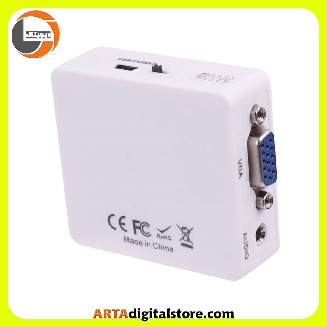 تبدیل V-Net Component AV to VGA White — تصویر ۳