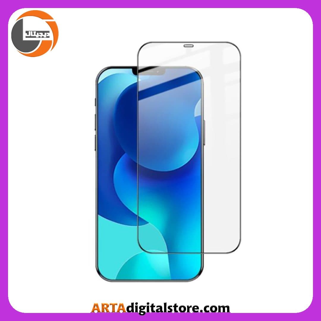 محافظ صفحه آیفون Screen Protectore For Apple iphone 13/13Pro Full Black — تصویر ۲