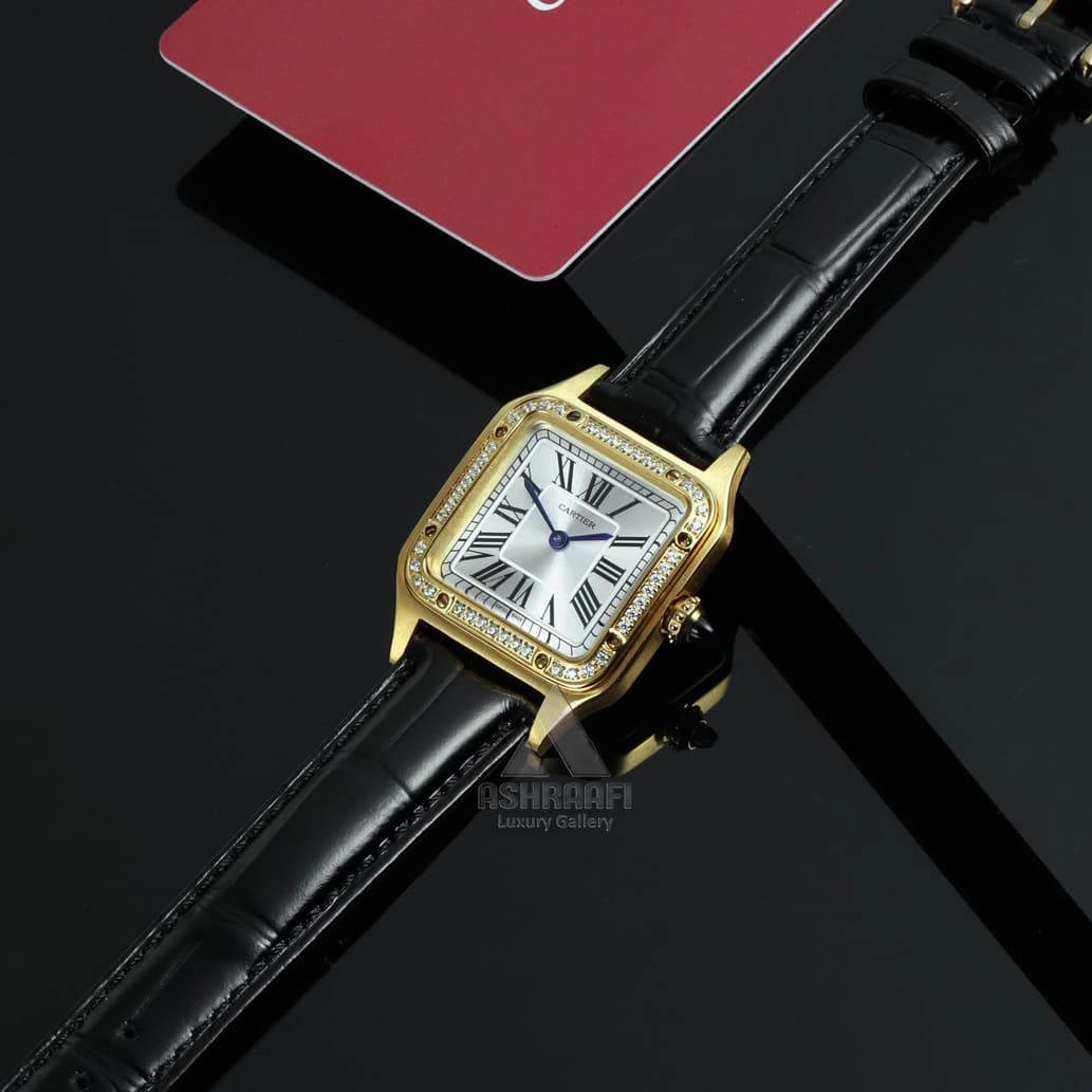 ساعت زنانه کارتیه دمونت Cartier Santos-Dumont KG28 — تصویر ۲