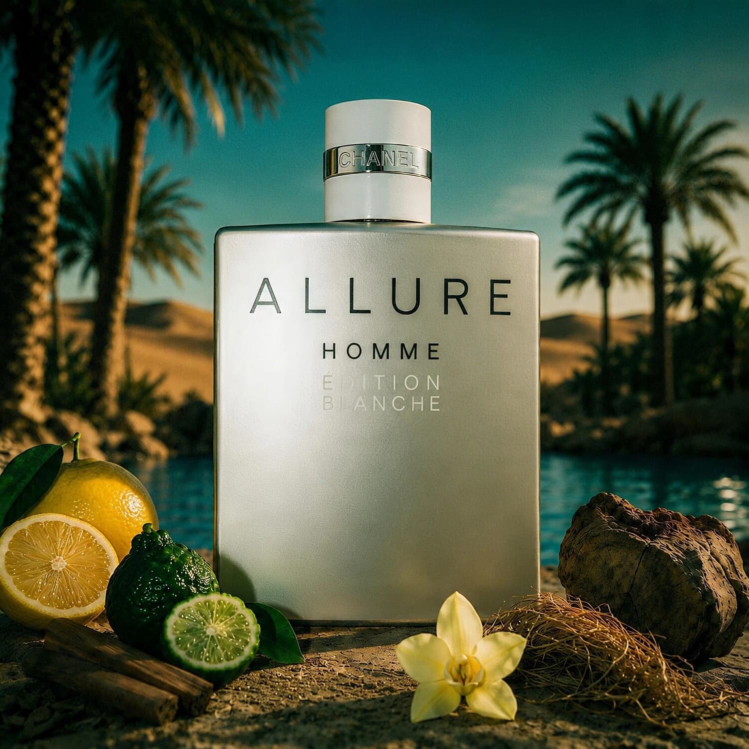 ادکلن شنل الور هوم ادیشن بلانش ادو پرفیوم اصل | Chanel Allure Homme Edition Blanche EDP 150ml — تصویر ۵