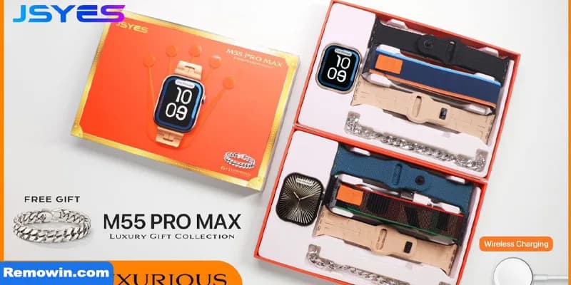 ساعت هوشمند طرح اپل واچ مدل M55 PRO MAX — تصویر ۳