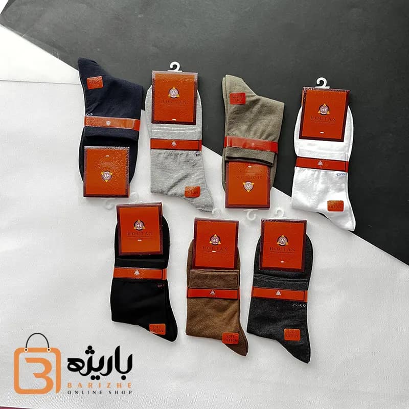 جوراب مردانه نیم ساق هوتن