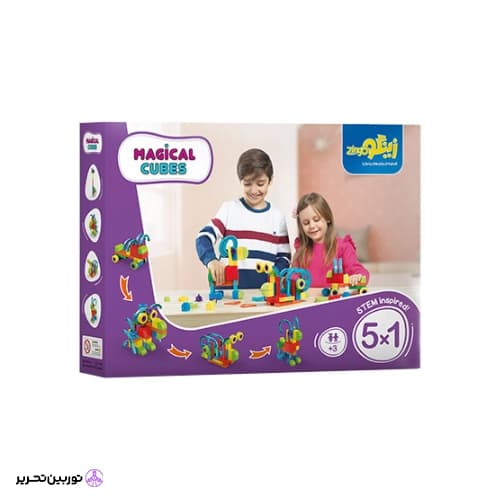 بازی مکعب های جادویی زینگو 58 قطعه