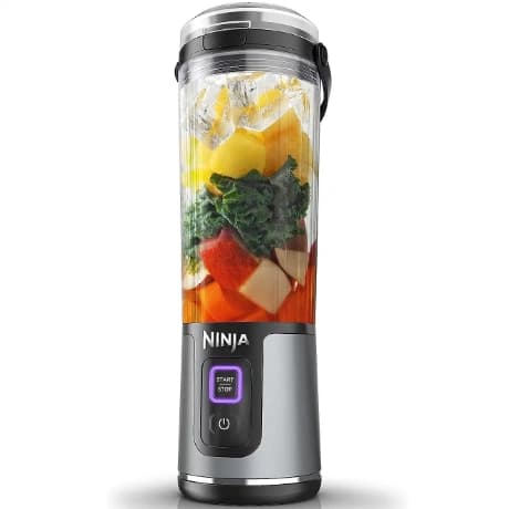 شیکر شارژی نینجا دو درب رنگ مشکی BC151BK