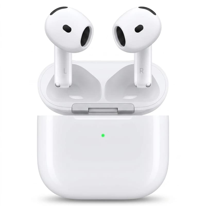 هدفون بی‌سیم اپل AirPods 4 با نویز کنسلینگ فعال ANC و کیس USB-C