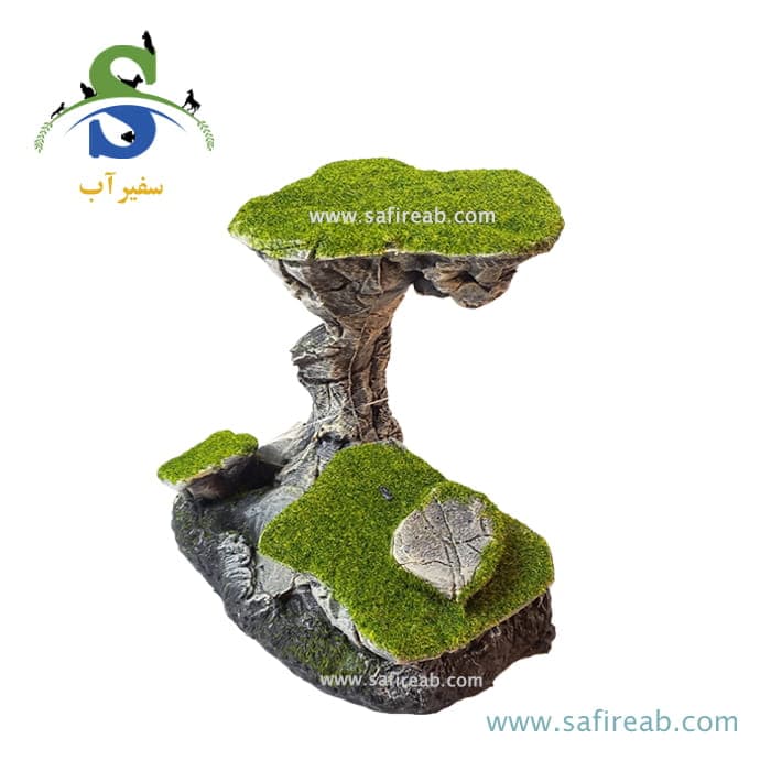 دکوری آکواریوم طرح صخره صحرایی کد F-88 — تصویر ۳