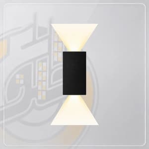 دکوراتیو دیواری دوطرفه 2 وات مدل 2-9066
