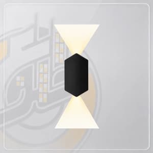 دکوراتیو دیواری دوطرفه 2 وات مدل 2-9042
