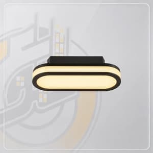 دکوراتیو دیواری یکطرفه 10 وات مدل 790A-BK