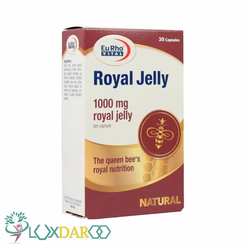 کپسول رویال ژلی یوروویتال 30 عددEurho Vital Royal Jelly 30 Caps