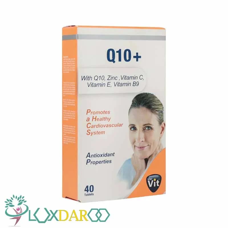 قرص کیوتن پلاس استار ویت | 40 عدد StarVit Q10 plus 40 tablets