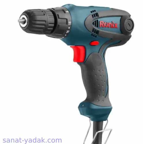 پیچ گوشتی برقی ترکمتردار رونیکس با آرمیچر دنده برنجی مدل Ronix 2513