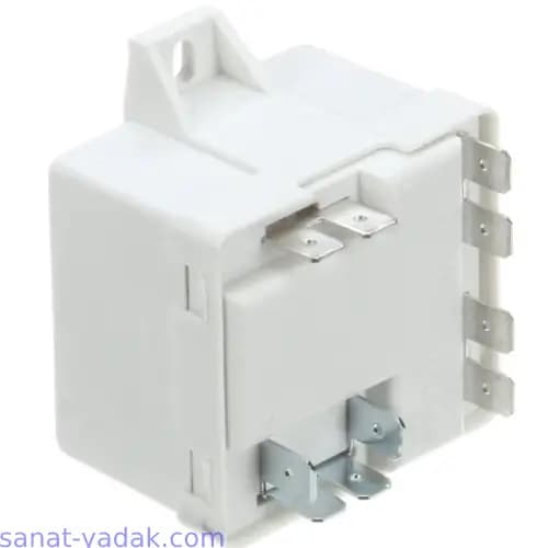 رله استارت یخچال و فریزر مدل RVA6AM3D اورجینال و اصلی
