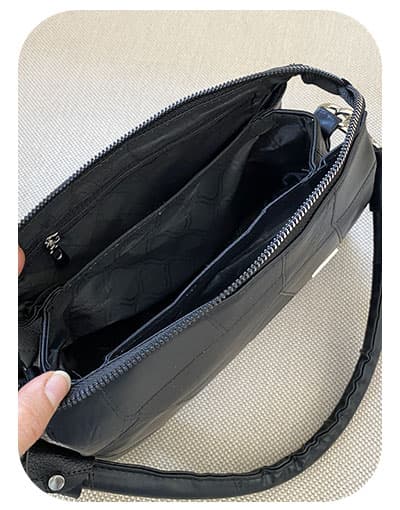کیف دستی دوشی تیکه دوزی کد 3601 — تصویر ۳