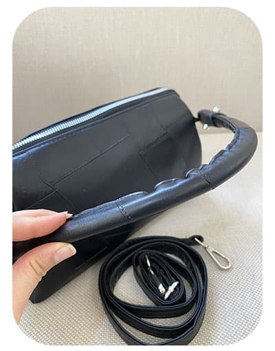 کیف دستی دوشی تیکه دوزی کد 3601 — تصویر ۶