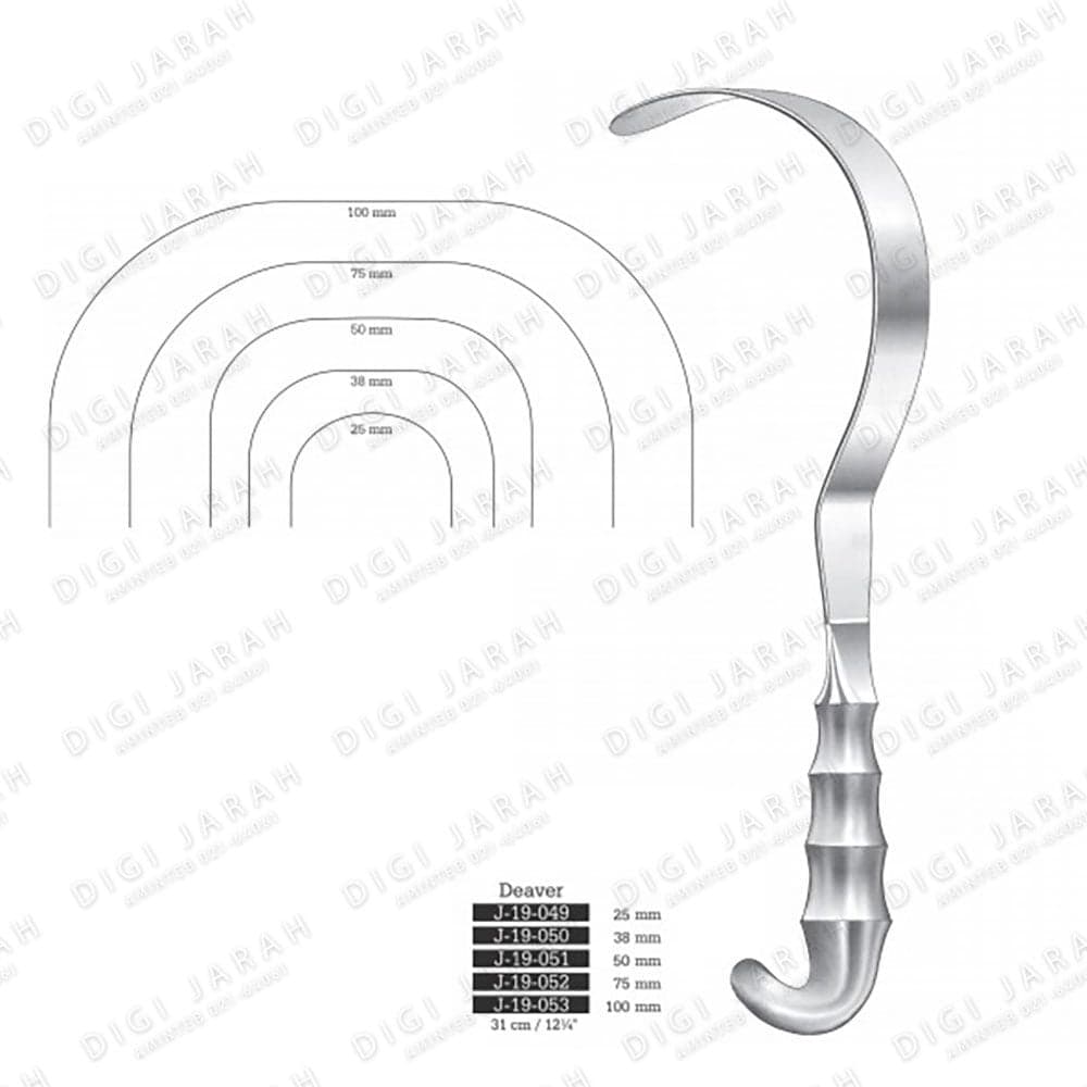 دیور دسته دار J-19-052 surgicon 75mm