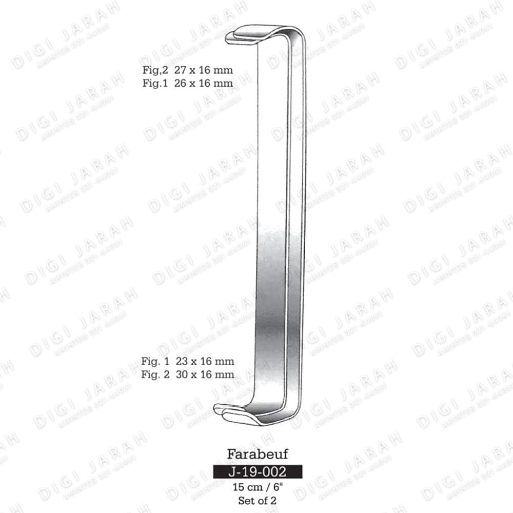 فارابف J-19-002 surgicon 15cm