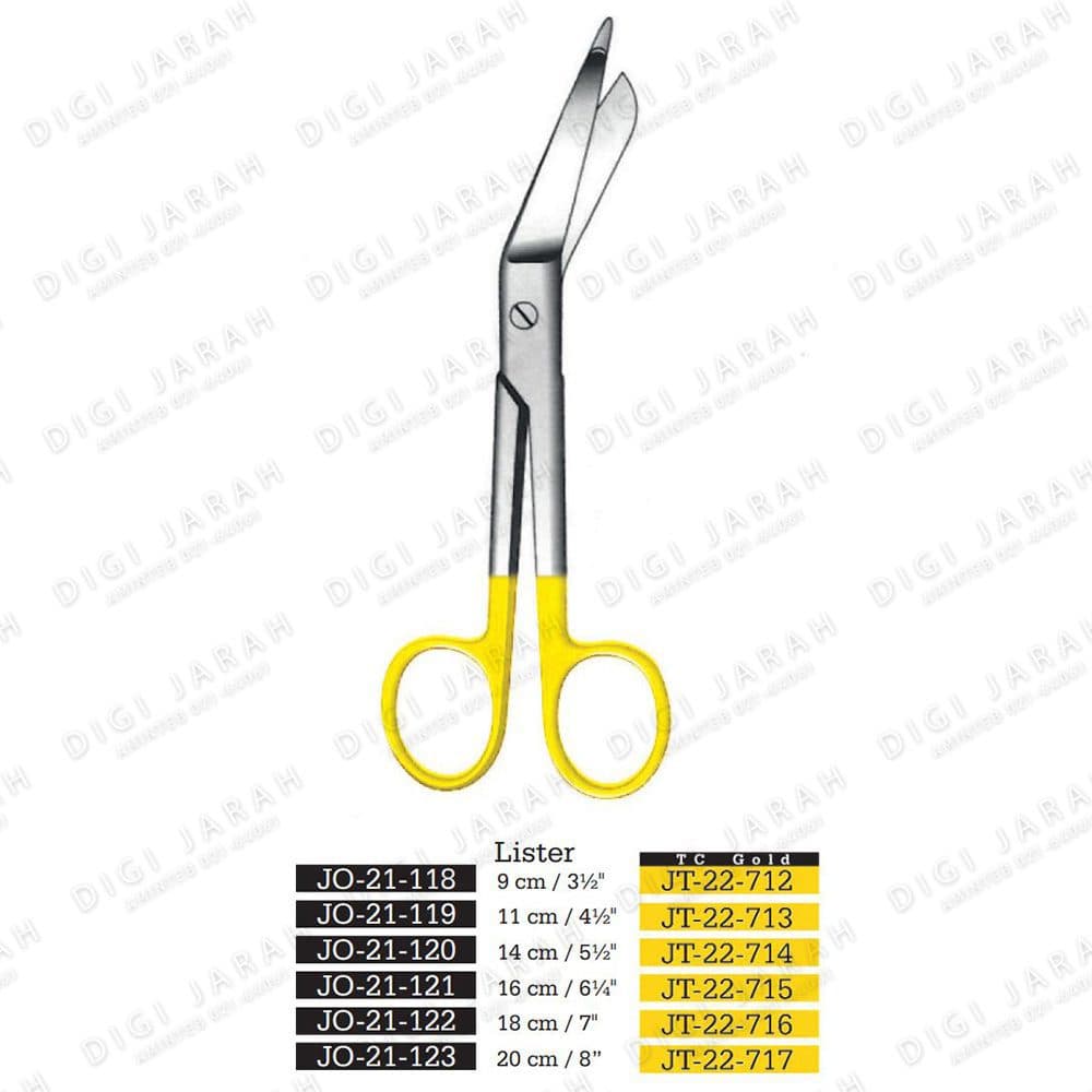 قیچی اپی JO-21-121 surgicon TC 16cm