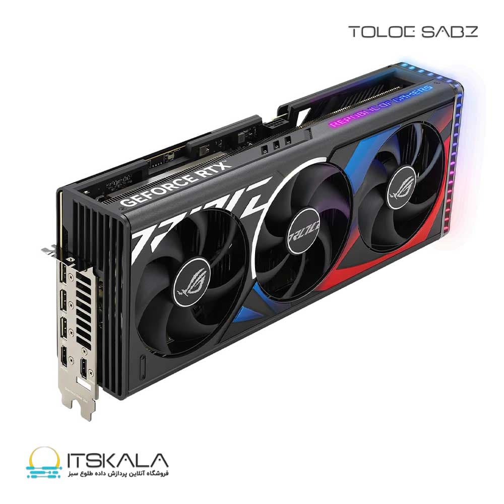 کارت گرافیک ایسوس مدل ROG Strix RTX 4080 SUPER OC 16GB — تصویر ۴