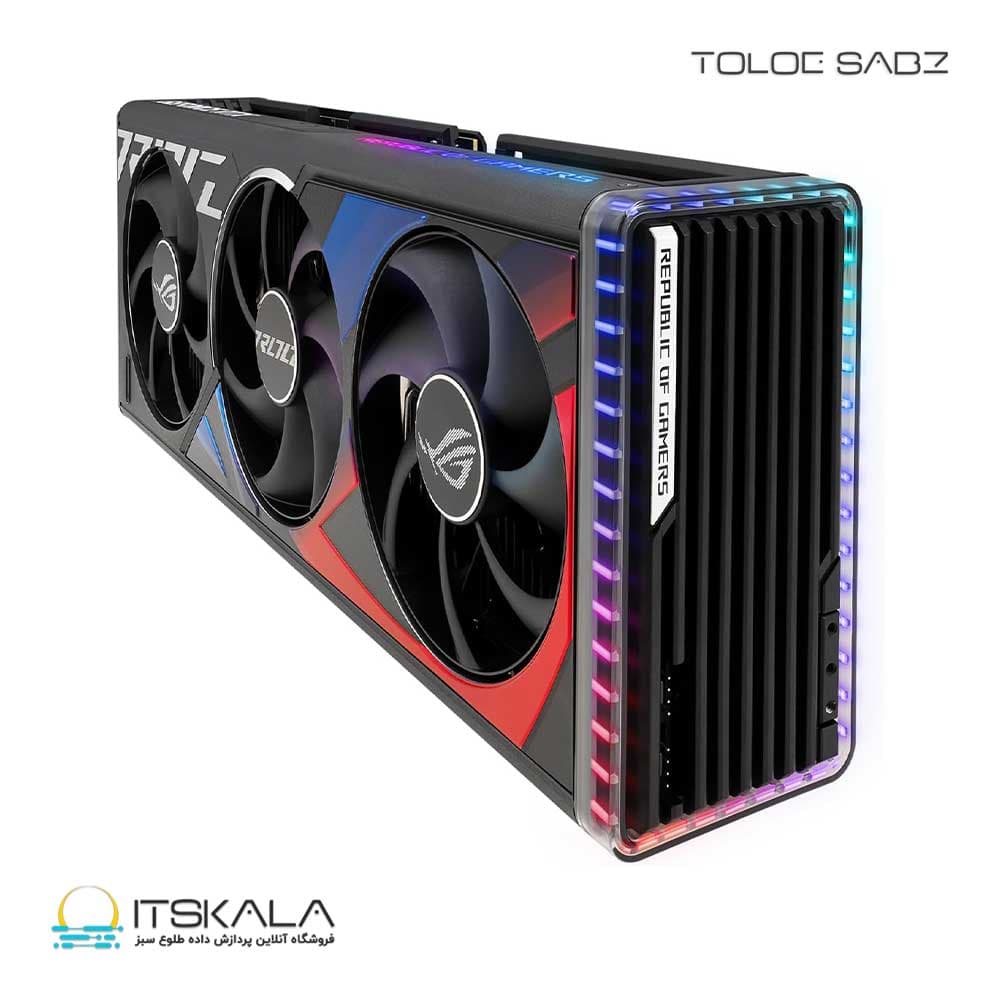 کارت گرافیک ایسوس مدل ROG Strix RTX 4080 SUPER OC 16GB — تصویر ۵