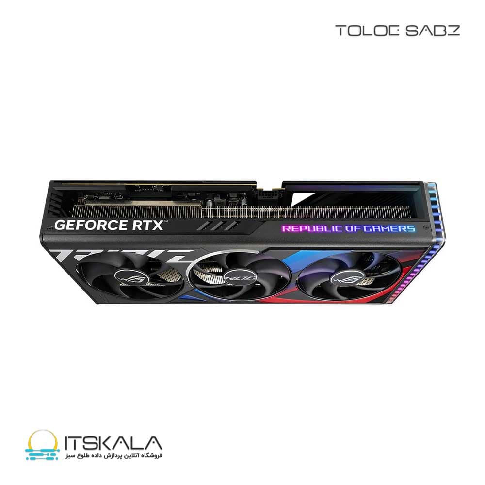 کارت گرافیک ایسوس مدل ROG Strix RTX 4080 SUPER OC 16GB — تصویر ۸