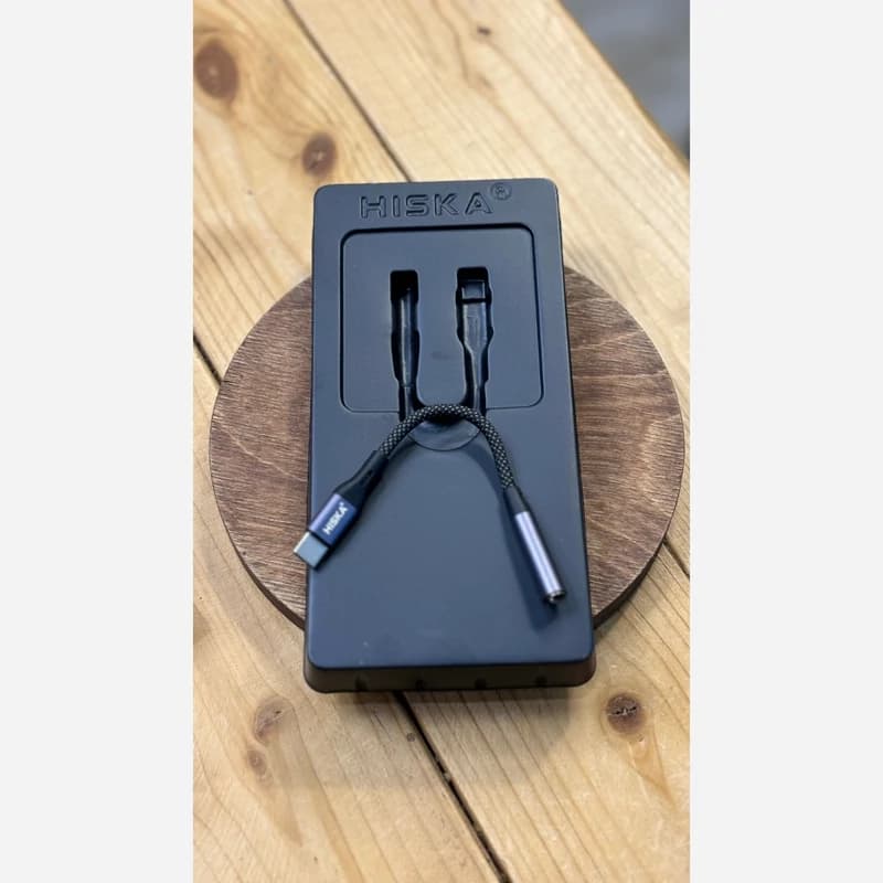 کابل تبديل تايپ سي به AUX هيسکا مدل W47 — تصویر ۲