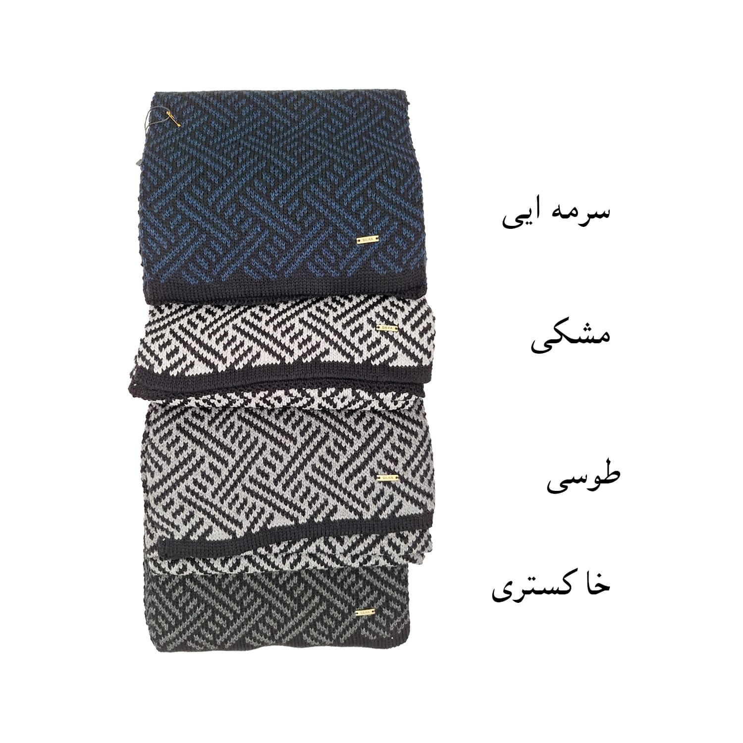 شال گردن بافتنی مردانه سیلکا مدل هیراد کد 2234 — تصویر ۳