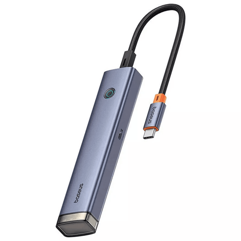 هاب تایپ سی 6 پورت بیسوس Baseus UltraJoy Series HUB AIR BS-OH164 با شارژ 100 وات و HDMI 4K