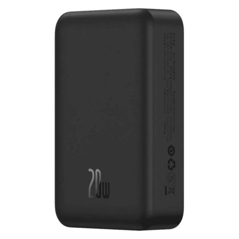 پاوربانک وایرلس مگنتی 20000 هزار 20 وات بیسوس مدل Baseus Magnetic Mini