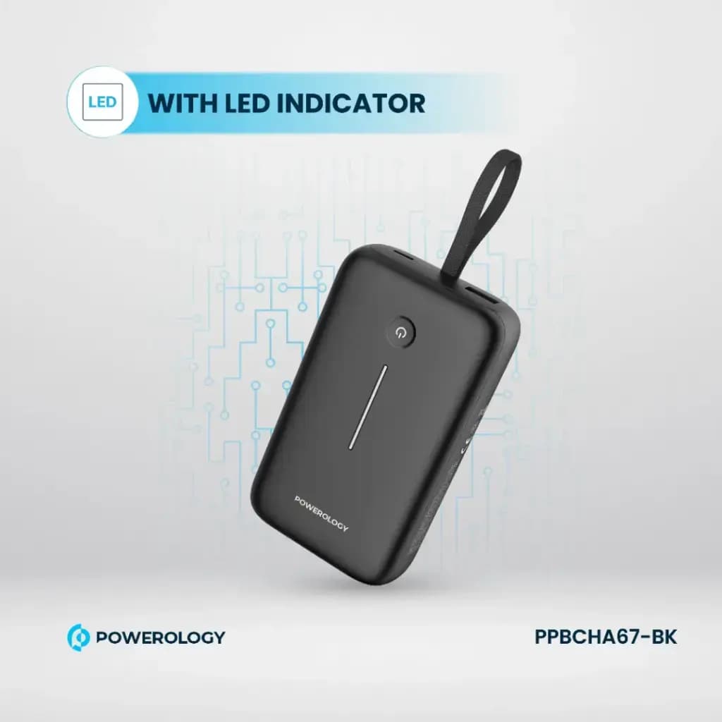 پاور بانک 20000 هزار 18 وات پاورولوژی مدل Powerology PPBCHA67 — تصویر ۴