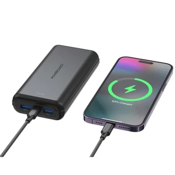 پاوربانک 20000 هزار 20 وات پاورولوژی مدل Powerology 20000mAh Power Bank PPBCHA28 — تصویر ۳