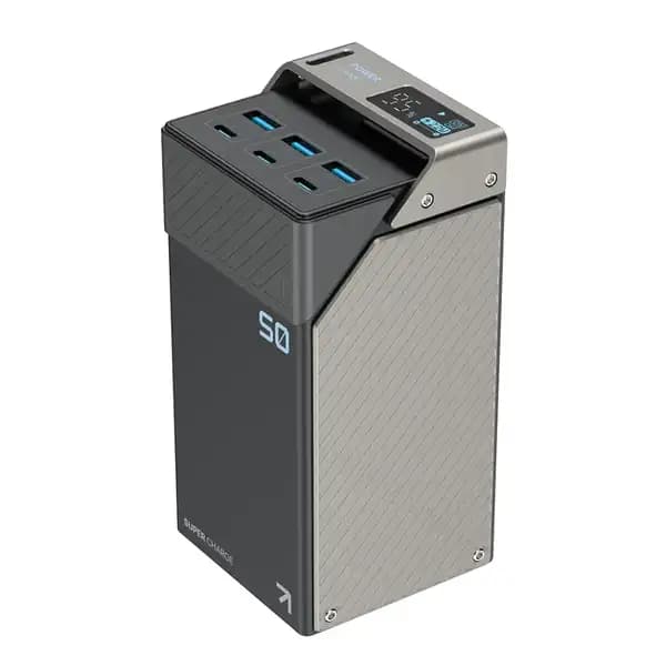 پاوربانک 50000 هزار 65 وات پاورولوژی Powerology 50000mAh Power Bank 65W PPBCHA68-BK