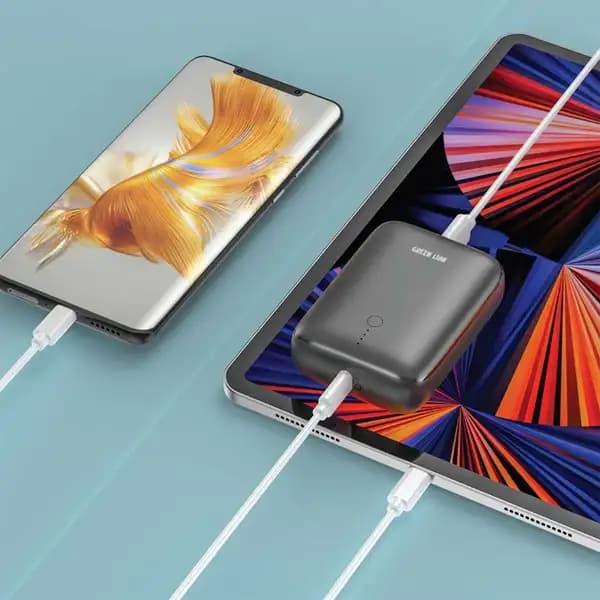 پاوربانک 10000 هزار 20 وات گرین لاین مدل Green Lion PD & QC Power Bank 10000mAh — تصویر ۲