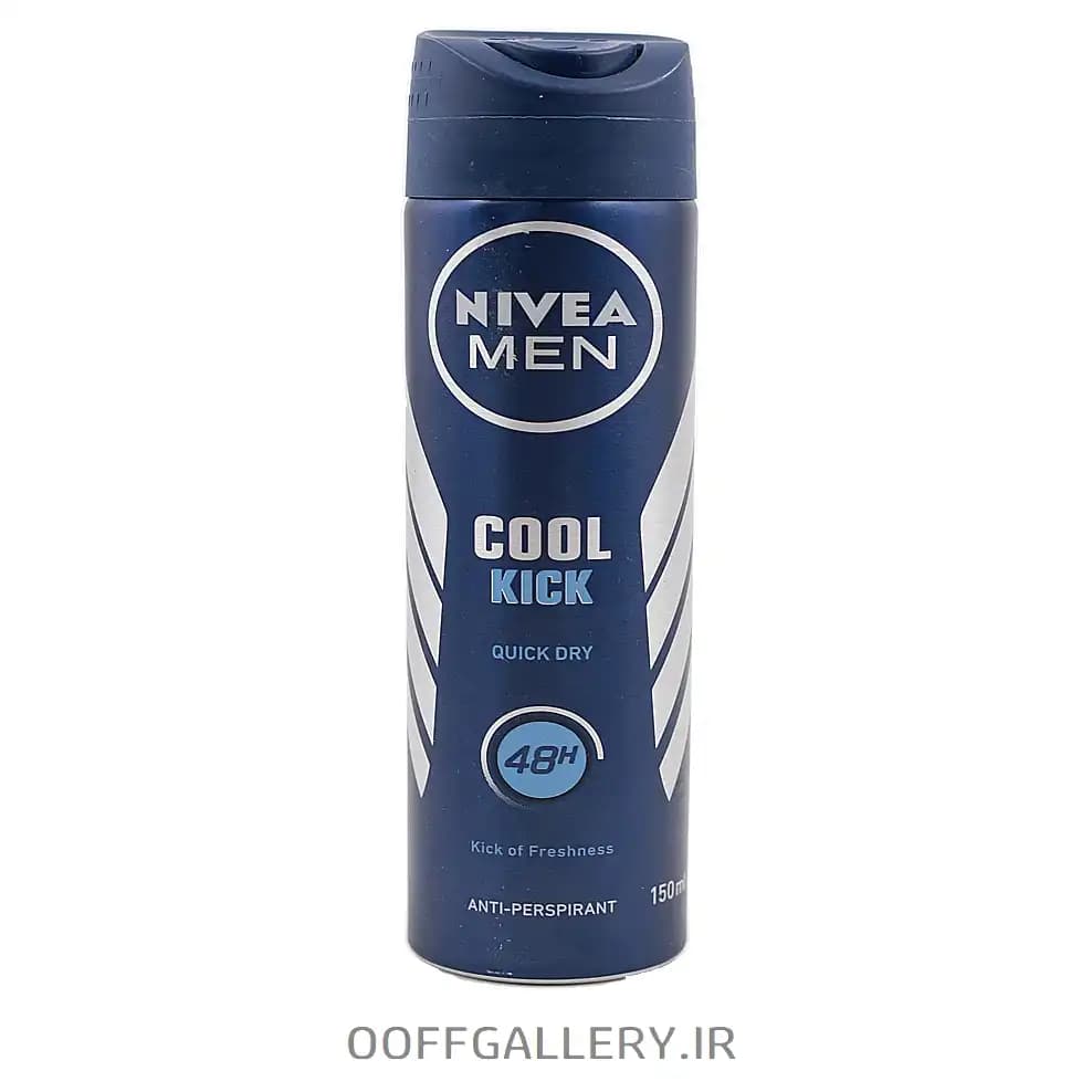 اسپری ضدتعریق نیوا مردانه مدل COOL KICK(اورجینال) حجم 150 میل-48 ساعته