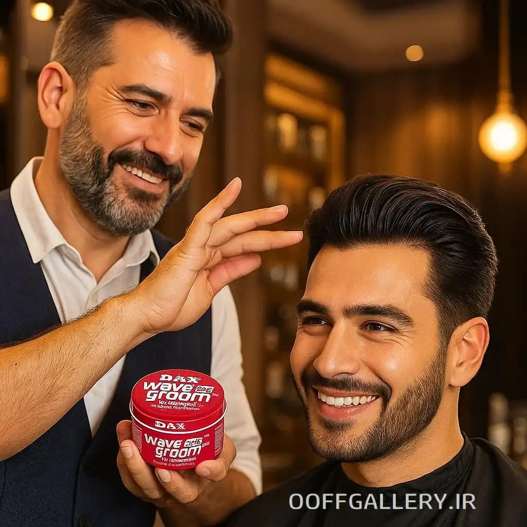 واکس مو داکس قرمز اورجینال آمریکایی | حالت‌دهی قوی و درخشش طبیعی مو — تصویر ۲