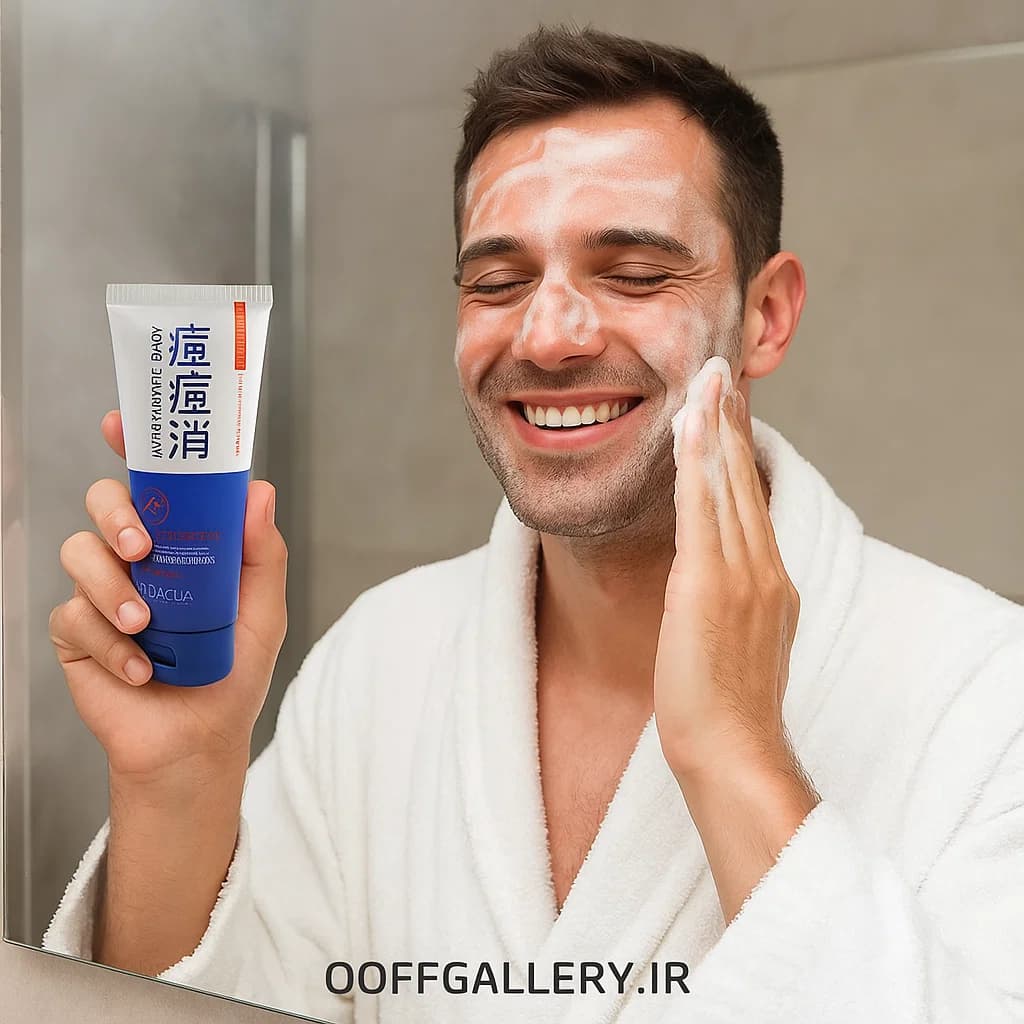 فوم ضد جوش و شستشوی صورت بیوآکوا مدل ابریشمی — تصویر ۲