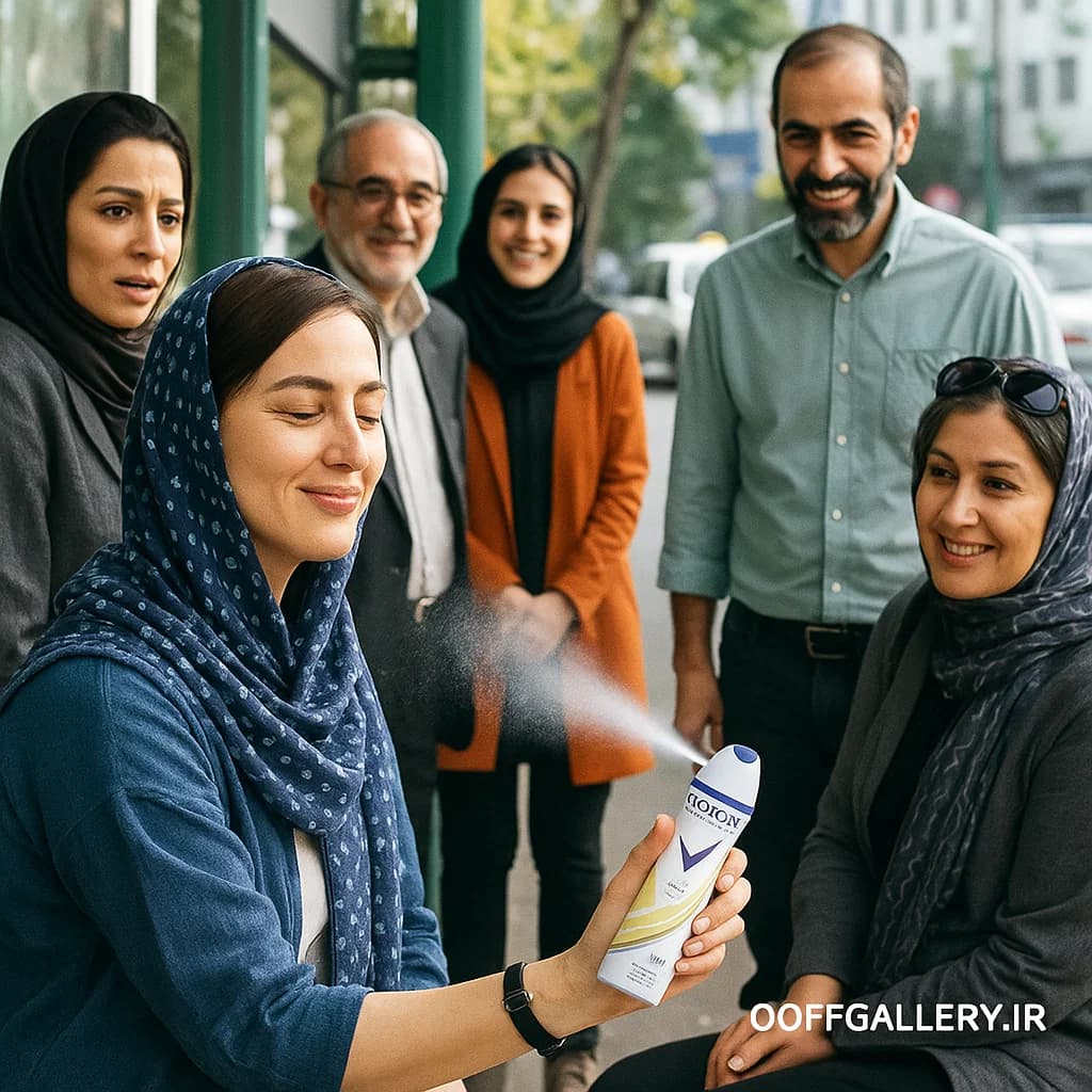 اسپری زنانه رکسونا اصلی مدل استرس کنترل- 48 ساعته – حجم 200 میل — تصویر ۲
