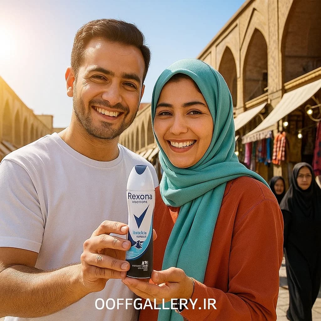 اسپری ضد تعریق زنانه رکسونا اینویزیبل آکوا- حجم 200 میل -48ساعته- بدون لک — تصویر ۲