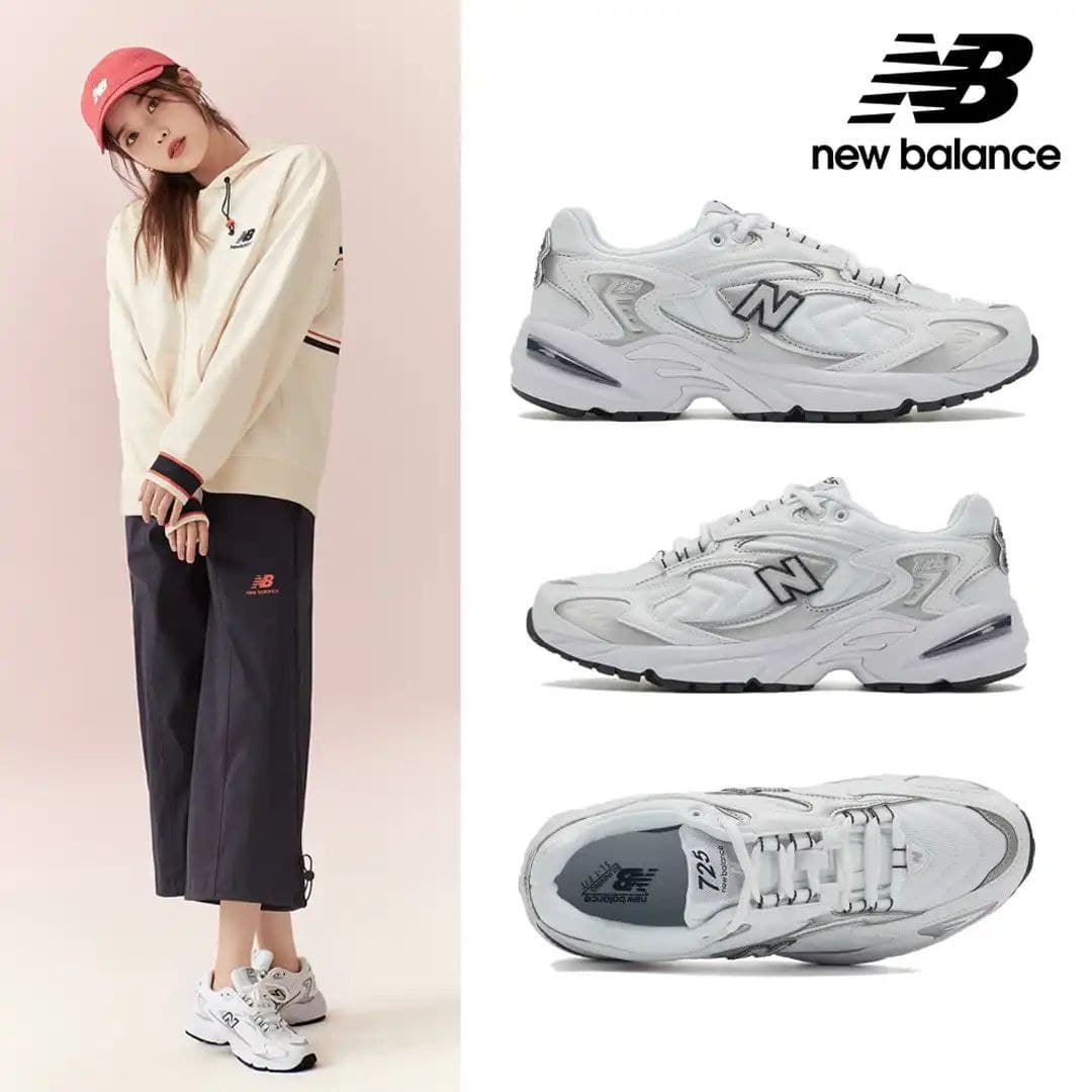کتونی نیوبالانس ۷۲۵ سفید 725 New Balance — تصویر ۲