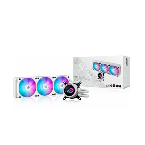 ASUS ROG Strix LC III 360 ARGB White Edition CPU Liquid Cooler — تصویر ۳