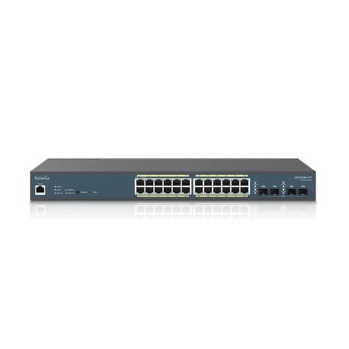 EnGenius Fit 24-Port Gigabit 240W PoE+ Switch with 4 SFP Ports (EWS7928P-FIT) — تصویر ۳